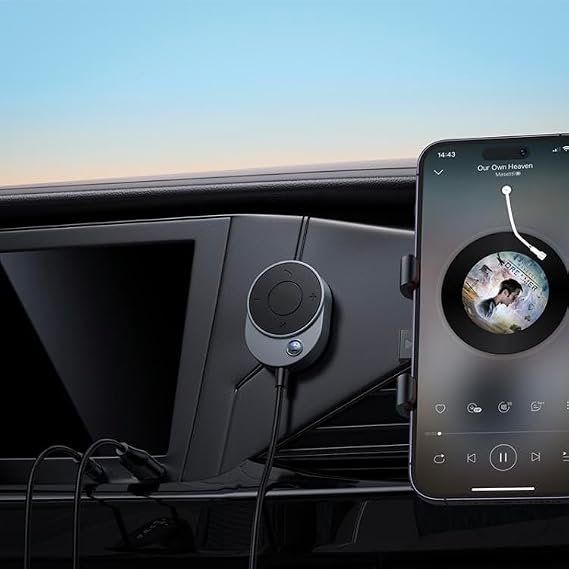 Path E150 Bluetooth Ses Alıcısı, AUX, BT5.4, Metal, Gri