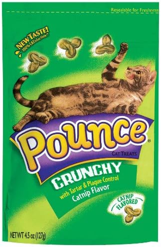 Pounce Cat Treats Tarter & Plaque Control