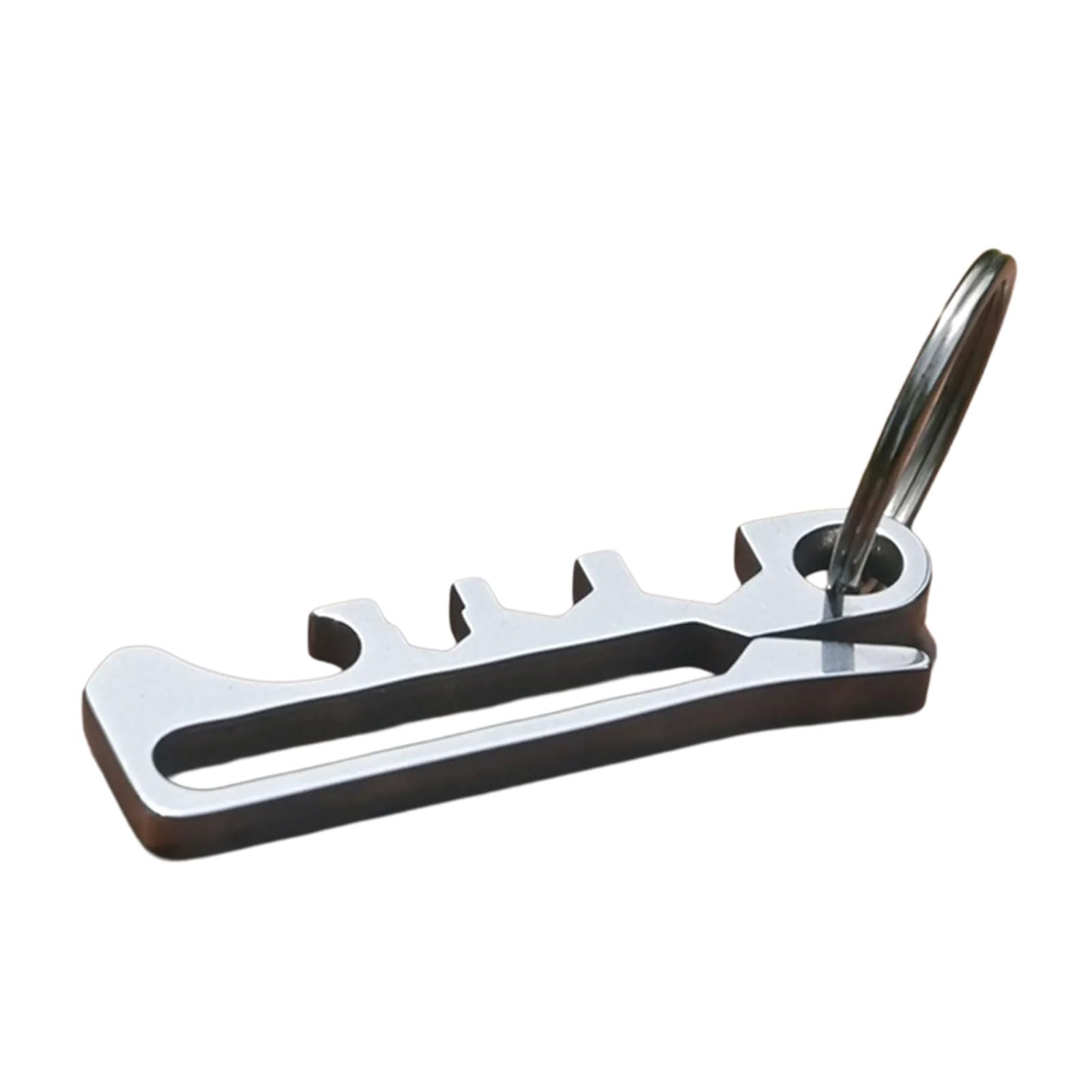 Geavonyg Multicolor 5Pieces Practical 420 Stainless Steel Holder With Multiple Tool Functions Including Driver And Cap Lifters Hiking Gear Accessories