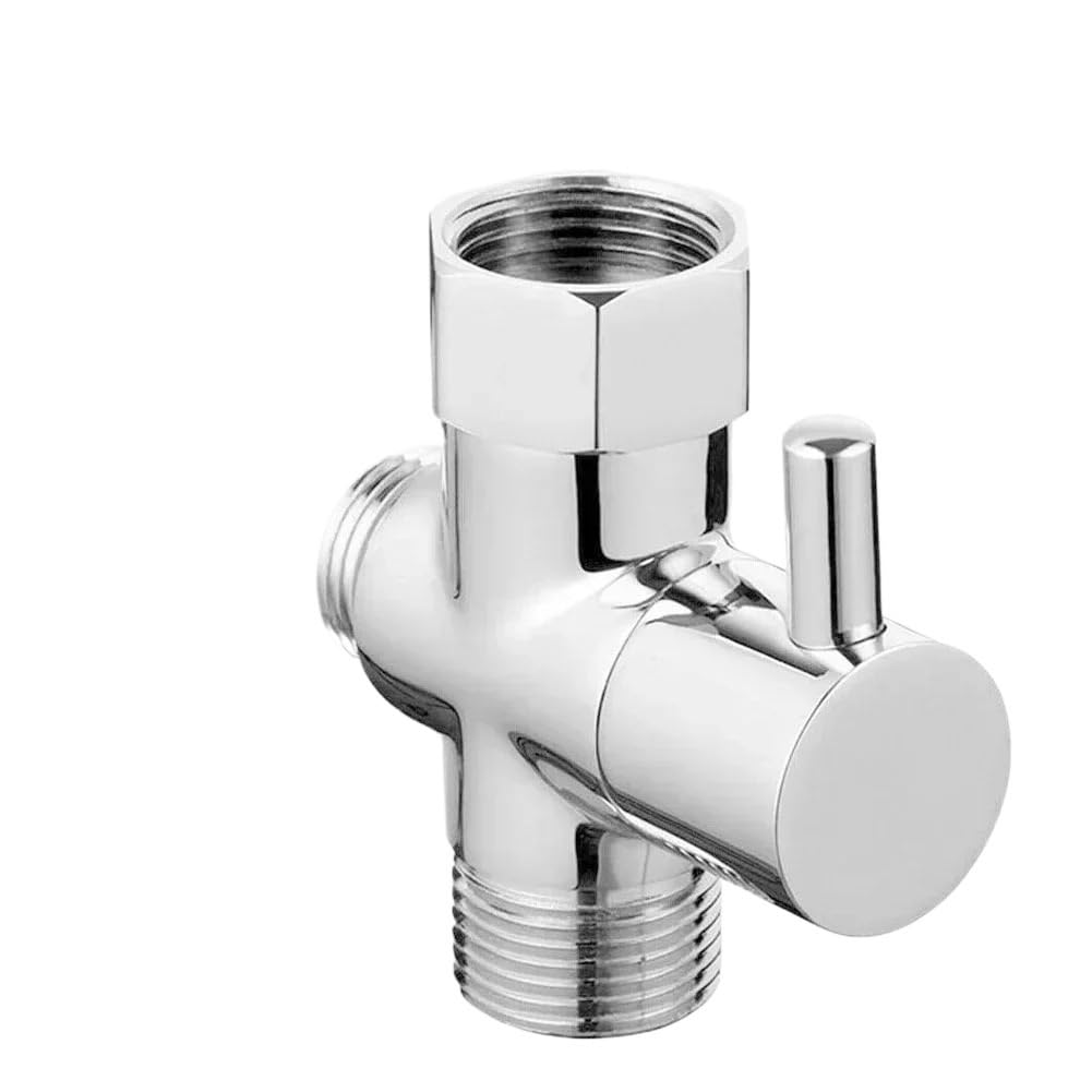 Inverseur de douche G1/2 vanne 3 voies adaptateur de robinet répartiteur pour salle de bain