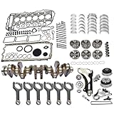 N55B30 N55B30A 3.0L Engine Overhaul Rebuild Kit -Crankshaft/Con Rods/Timing Set For BMW F10 F20 F21 F23 F30 F32 F80 M 135i 235i 335i 435i 535i 640i X3 X4 X5 X6 11217580483 11258619196