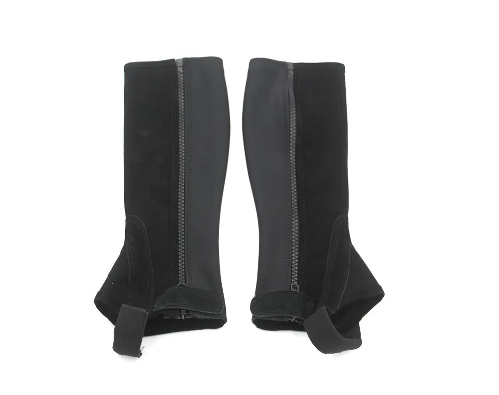 Reiten Half Chaps Reitchaps Halbchaps Wildleder-Reitchaps Körperschutzausrüstung Wildleder-Chaps Pferdesattel