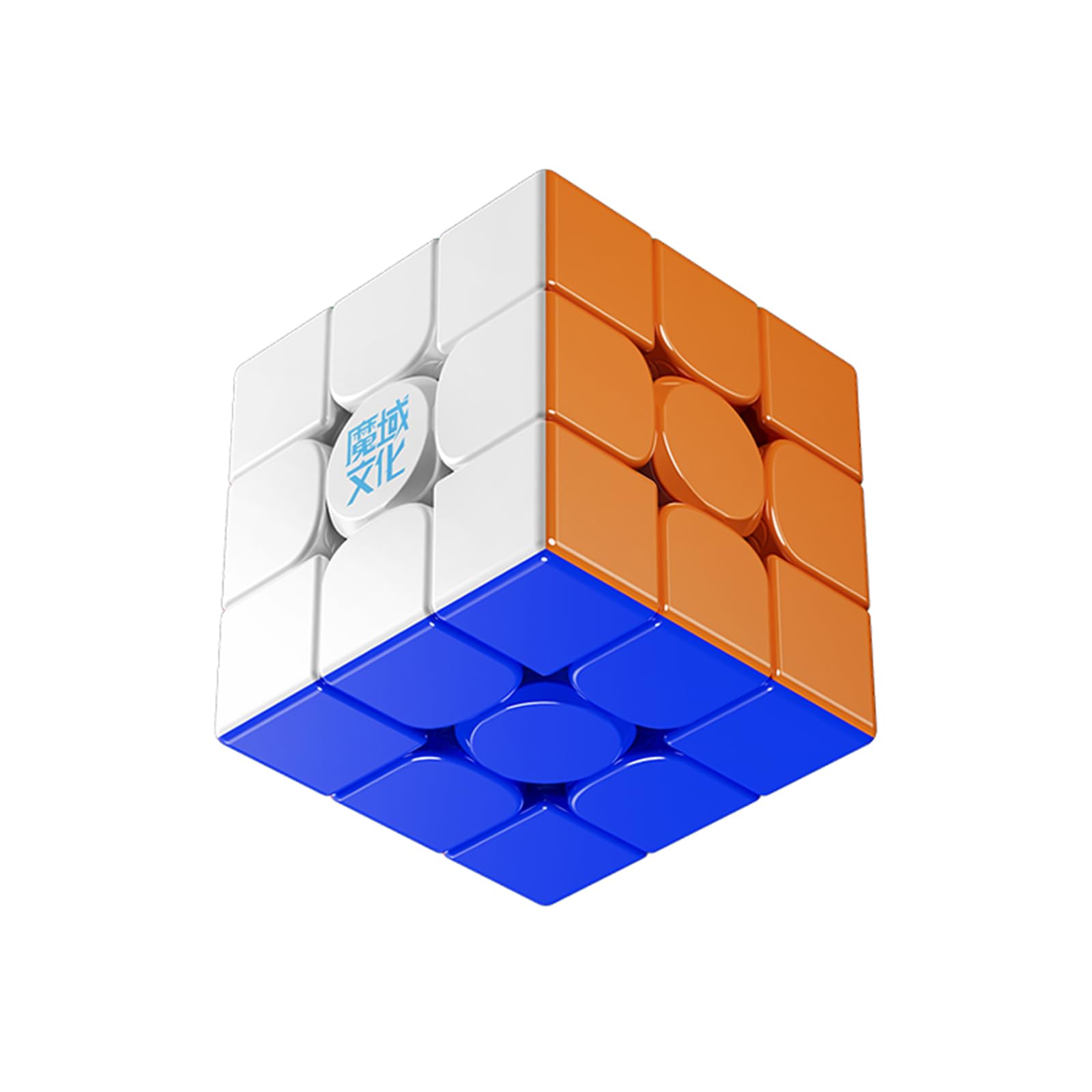 Moyu Aolong v5 2026 Speed Cube 3x3 Stickerless Puzzle Cube Adjustable Tension 100 Magnets 3 by 3 Moyucube Smooth Professional Maglev Master Cube(Carbon Fiber Ball core + UV Coated Version) 100 Magnets + Ball core + UV Coated Version