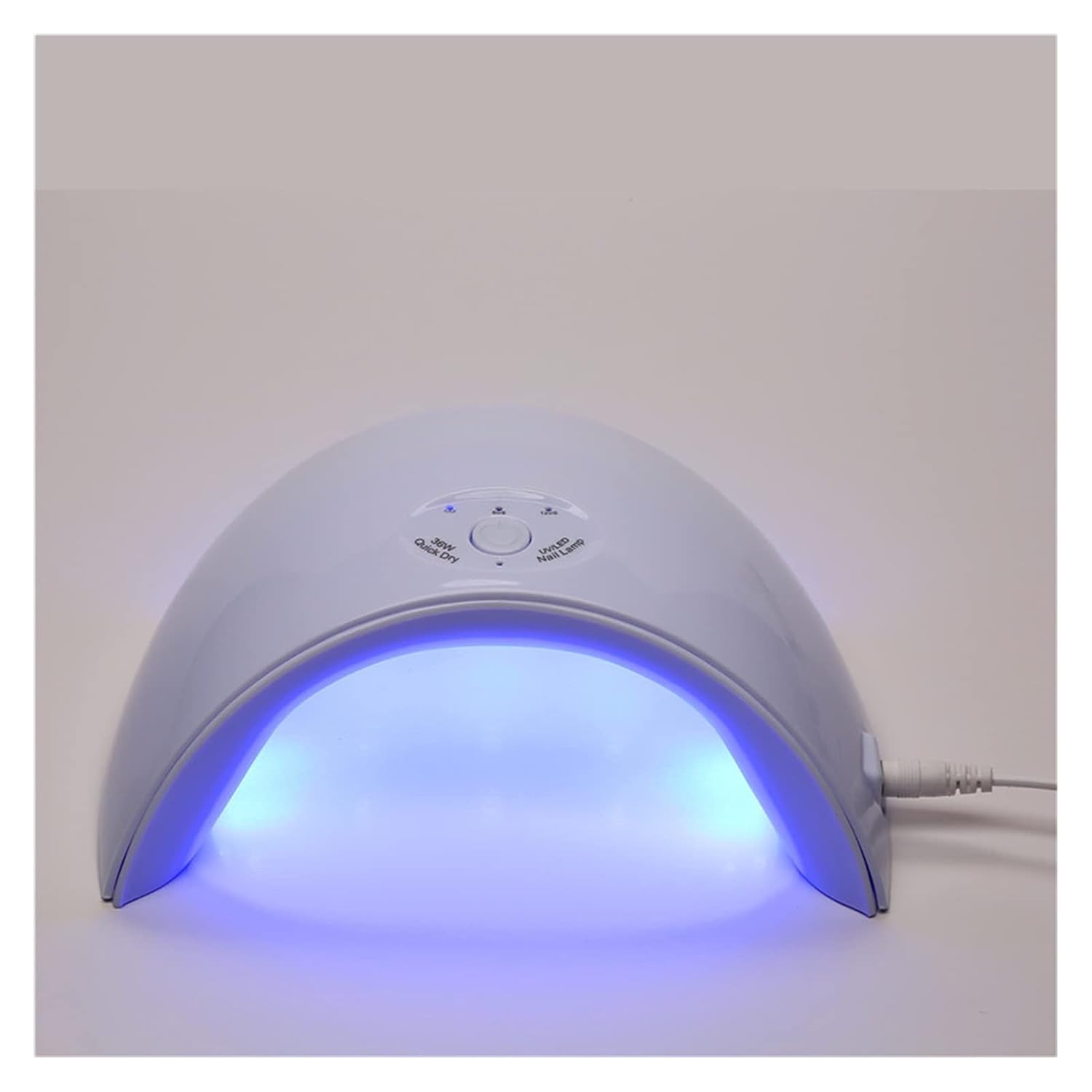 36W UV LED Nail Lamp 12 LEDs Nail Dryer For All Gels Polish Curing Lamp Manicure With 60s/120s Button USB Charge