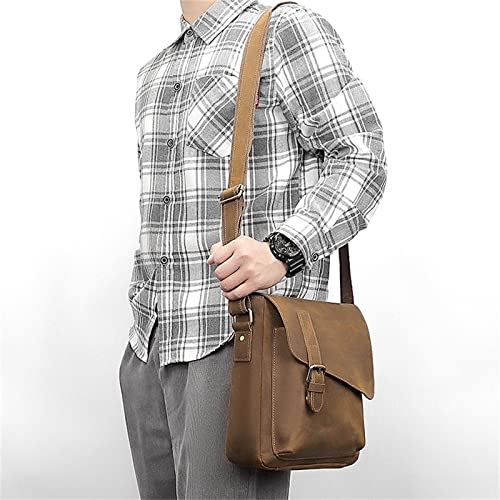 Casual Shoulder bag Men Men's Messenger Bag Top Layer Leather Shoulder Bag Man Purse3