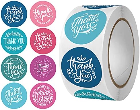 Amazon.com : Bastban 500 PCS Thank You Stickers, 1