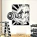 NSRJDSYT Gym Stickers Muraux Fitness Motivation Musculation Sport Art Peintures Murales Vinyle Amovible Sticker Décor À La Maison Salle d'exercice 61x57cm