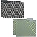 Paper Junkie Decorative File Folders for Documents with Gold Foil Geometrical Accents - Letter-Size 11.5 x 9.5 in - Pack of 12