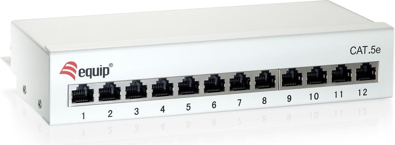 Equip 12-Port Cat.6 Desktop Patch Panel