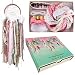 DIY Dream Catcher Kit for Kids Pink Arts and Crafts Kit Make Your Own Dreamcatcher Birthday Gift for Girls 5 Inch Ring