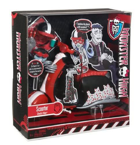 Monster High Ghoulia Yelps Scooter Vehicle : Amazon.ae: Toys