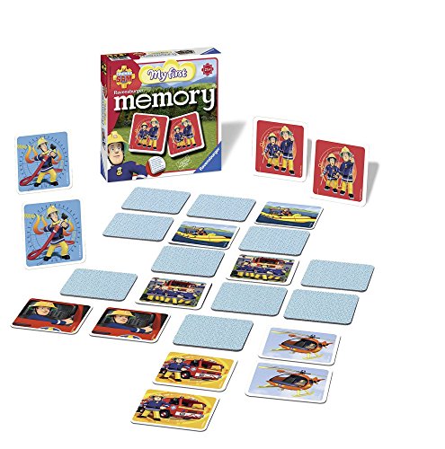 Ravensburger 21204 - Mein erstes memory Fireman Sam, der Spieleklassiker für die Kleinen, Kinderspiel für alle Fireman… – Bild 4