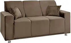 Sofá 3 Lugares Fixo Tokyo Veludo Speciale Home