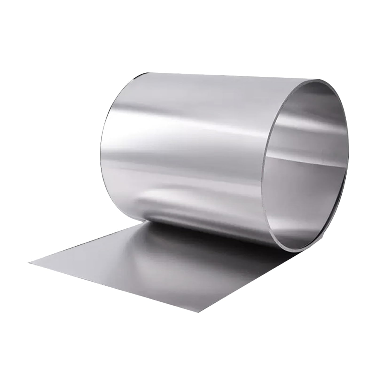 HGCOEYR Stainless Steel FoilRoll, 304 Stainless Steel Foil Strip Sheet Fine Plate Multiple Sizes(0.5 * 100mm)
