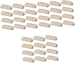 FRCOLOR 36 Peças Hastes De Permanente De Algodão Para Engomar Pressão Hastes De Permanente Em Espiral Hastes De Permanente Para Cabeleireiro Barra De Permanente Esponja Hastes De