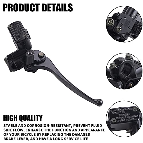 Cncmotok Front Brake Master Cylinder Lever Pump (Right Side) With 8Mm Mirror Hole For Gy6 50Cc 125Cc 150Cc 250Cc Scooter Moped Atv Dirt Pit Bike… #TOP1