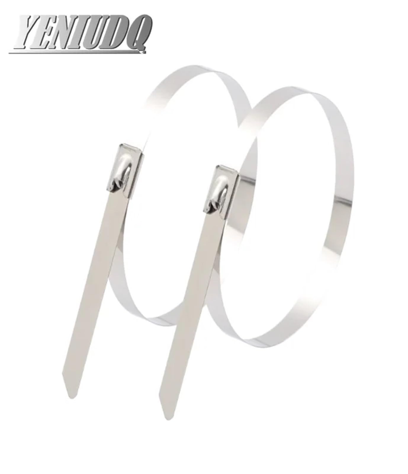 Kabelbinder aus Edelstahl | 10/20/50/100/200 Stück 10x(100-1000)mm for Kabel, Gärten, Häuser, Büros, Werkstätten(20pcs,10x800mm)