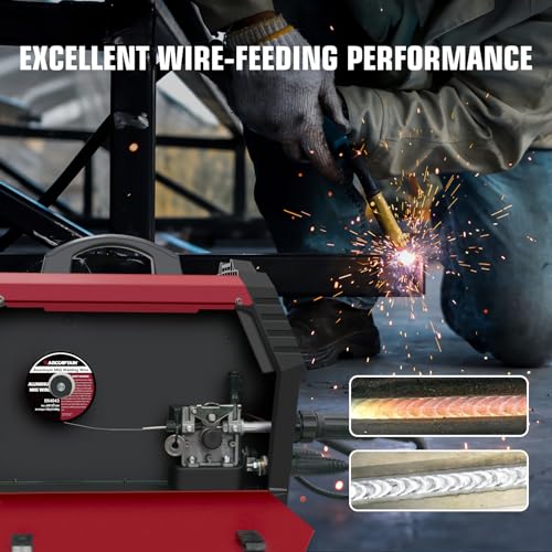 Image of ARCCAPTAIN Silicon Aluminum Welding Wire ER4043 .030 inch Mig Welding Wire, 1 Pound Spool (Pack of 2)