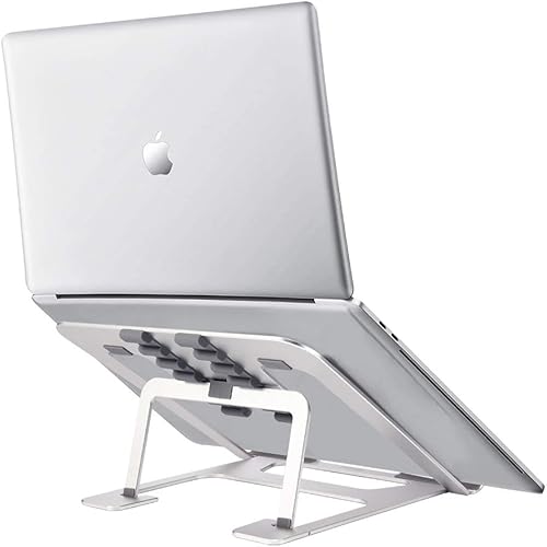 Miniatura 7 de Soporte portátil para portátil PHOCAR Soporte para portátil Altura ajustable para MacBook Soporte para escritorio Tablet Riser para iPad Air,
