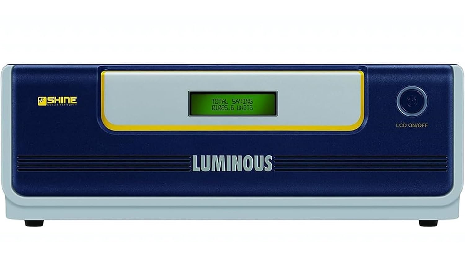 Luminous Shine 4850 Solar Retrofit Inverter (50Amp 48 Volt) LCD Display With 12 Months Warranty | For Home, Office & Small