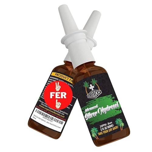 Research Labs Silver Doc Silver Hydrosol Colloidal Silver Nasal Cleansing