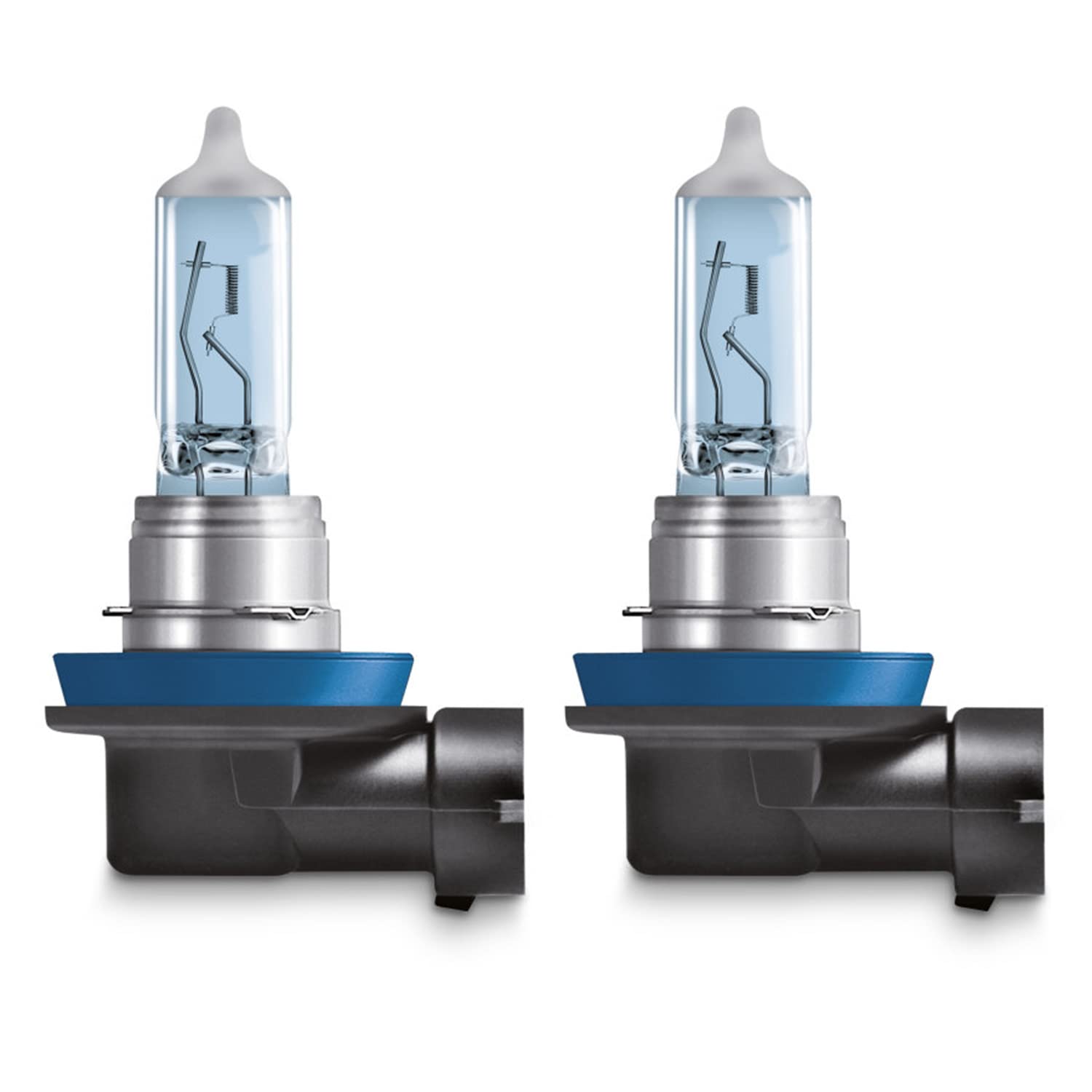 Auto Pearl -Sapphire Series H11 Cool Blue Halogen Head Light Bulb (55 W, 12 V, 2 Bulbs) Compatible for Most of The Cars