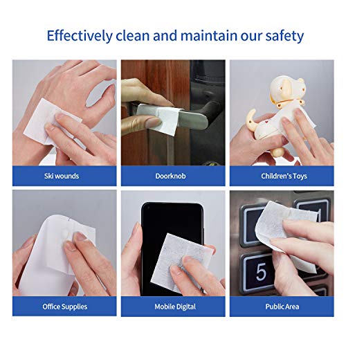 100pcs 75% Alcohol prep pad, Hand Wipes, Alcohols Wet Wipe, Antiseptic Skin Cleaning Care, Jewelry Computer, Cell Phone, Digital Camera, Notebook Clean Wipe - Thumbnail 6