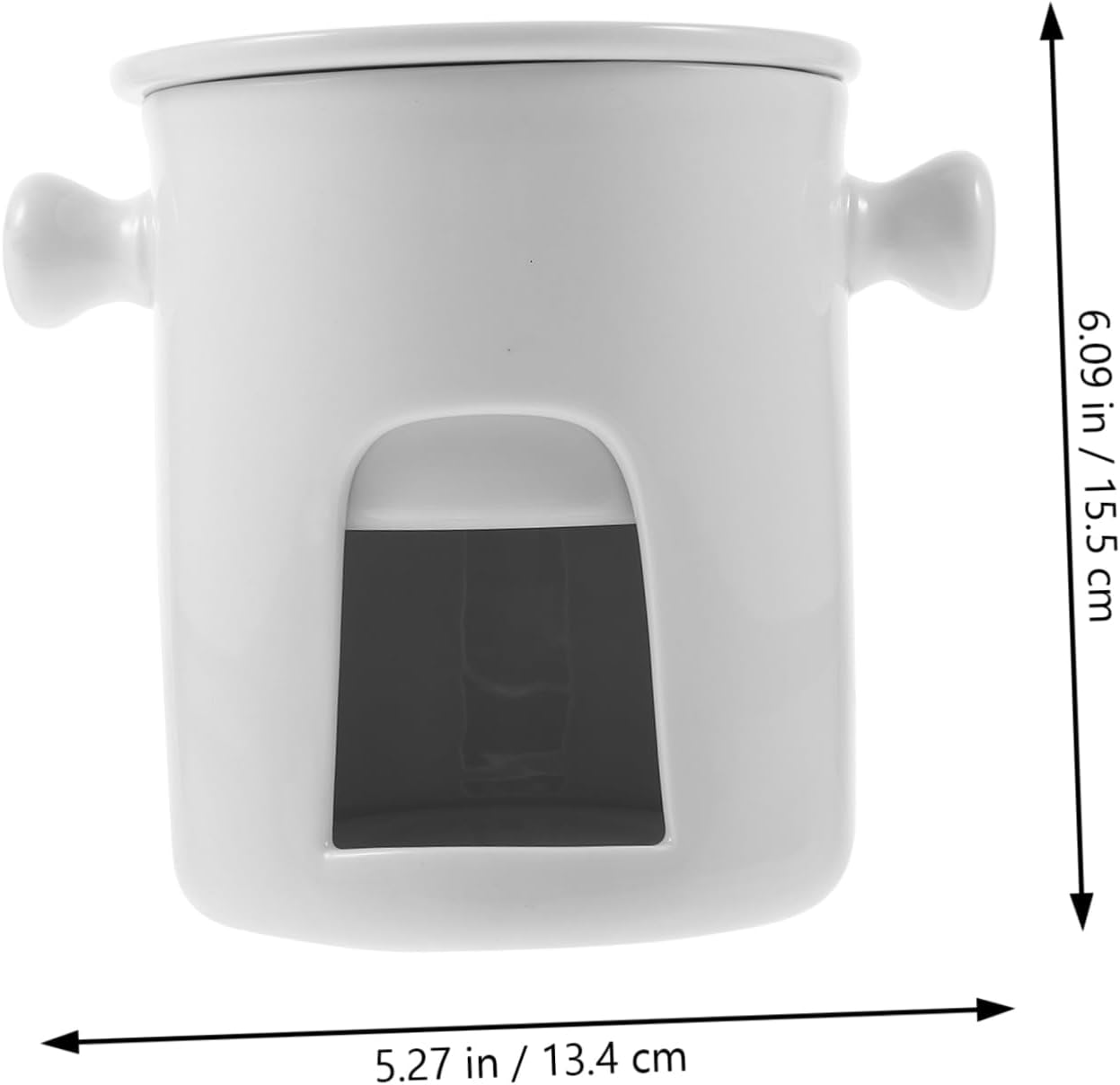 MAGICLULU Chocolate Melting Pot for Cheese Fondue Multifunctional Chocolate Butter and Cheese Easy to Clean Portable for Home Parties and Outdoor Use