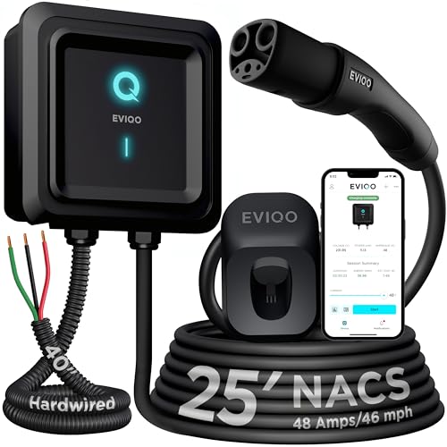 EVIQO Level 2 EV Charger NACS for Tesla –...