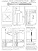 Zipbolt 14.110 Super UT Newel Post Fastener — Quick and Easy Wrench-Free Installation of Staircase Newel Posts, Anchors Post Directly to Wood or Concrete Floor