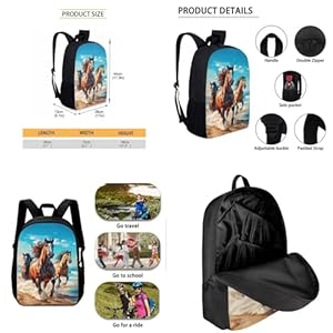 Showudesigns Horse Backpack for Teens Girls 11-14/10-12 Boys Backpacks for Elementary Middle School Bookbag School Bag Lunch Box Pencil Case Kids Bookbags 3Rd-6Th Grade Back To School Set 3 In 1 Showudesigns Horse Backpack for Teens Girls 11 1410 12 Boys Backpacks for Elementary Middle School Bookbag School Bag Lunch Box Pencil Case Kids Bookbags 3Rd 6Th Grade Back To School Set 3 In 1