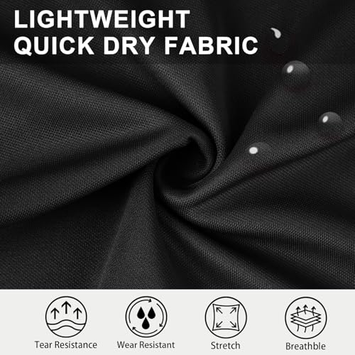 QBK Womens Softball Pants with Dual-Layer Knee - Lightweight Quick Dry Baseball Pants for Woman Adults Tweeners (Black,M)