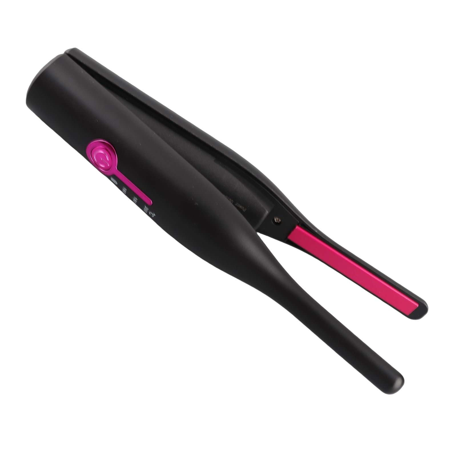 Kabelloses Mini Glätteisen für kurzes Haar, schmales Pencil Glätteisen für Pony und Pixie Cut, 2 in 1 Styler mit einstellbarer Temperatur