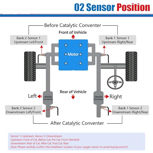 Sensor de oxígeno Upstream Maxfavor para Chevy Camaro y Cadillac 2010-2015 miniatura 7