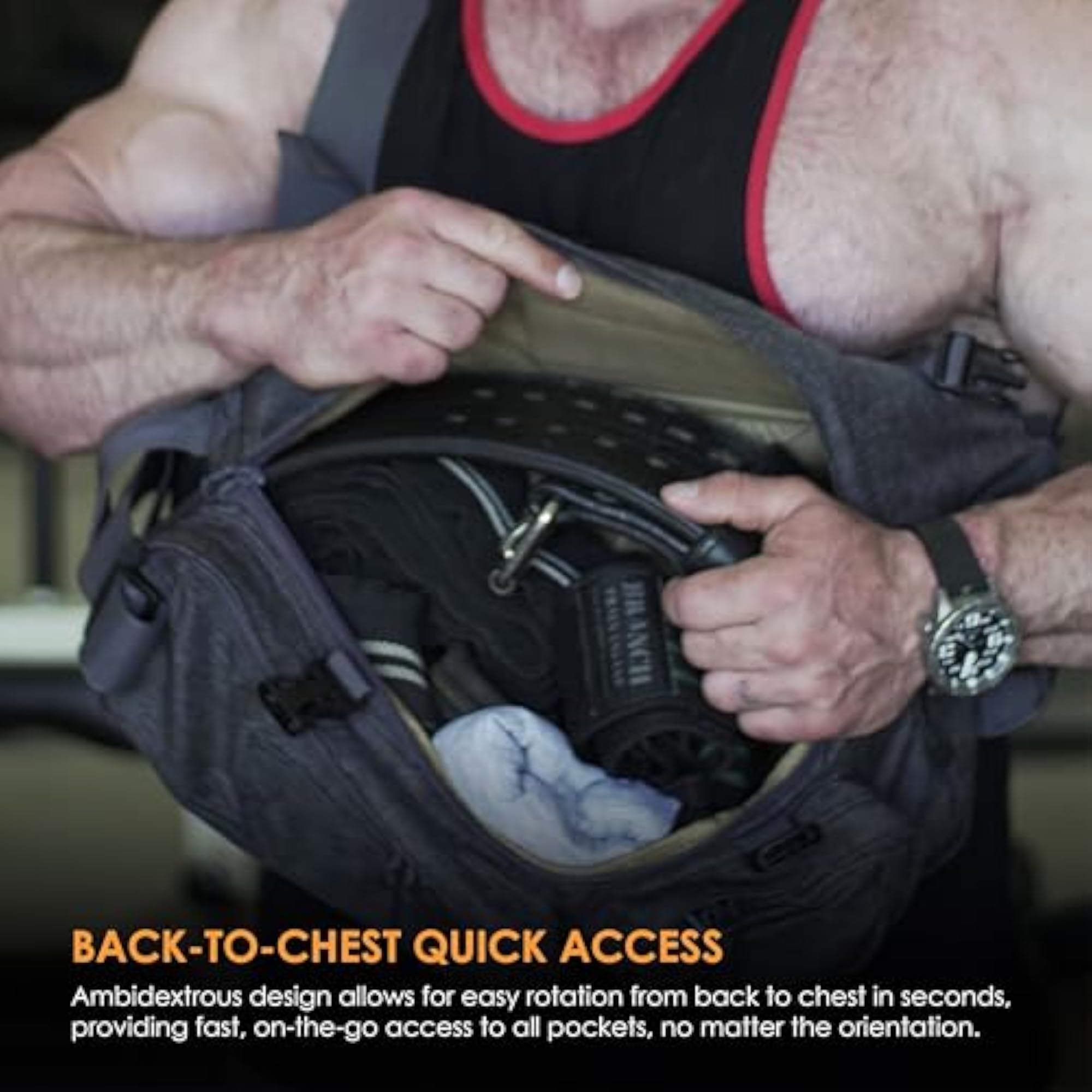 Evac Photo-Recon(TM) Photo Sling Pack w/MOLLE by (R)