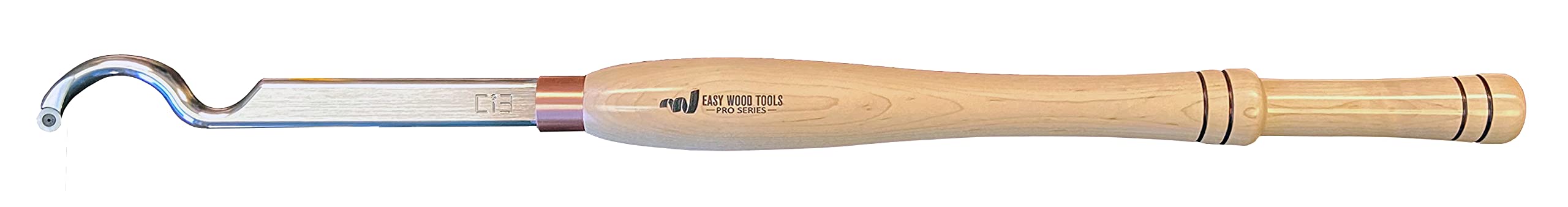 Easy Wood Tools 3505 Pro Size Easy Hollower #3 Replaceable Carbide Insert Lathe Wood Turning Bowl Gouge America Hickory Easy Grip Handle Overal Size 29-1/2"