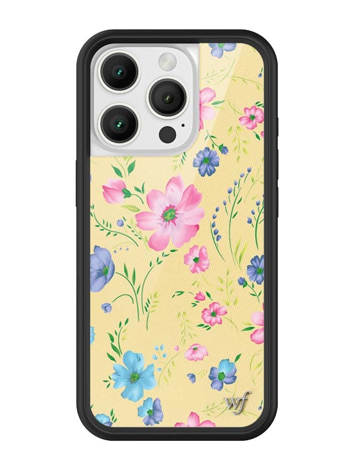 Image of Wildflower Cases - iPhone 16 Pro Compatible - Bellissima | Impact-Certified 6.5 ft Drop Protection Case, Raised Protective Bumper, Cute Aesthetic Design, Women-Owned Small Business