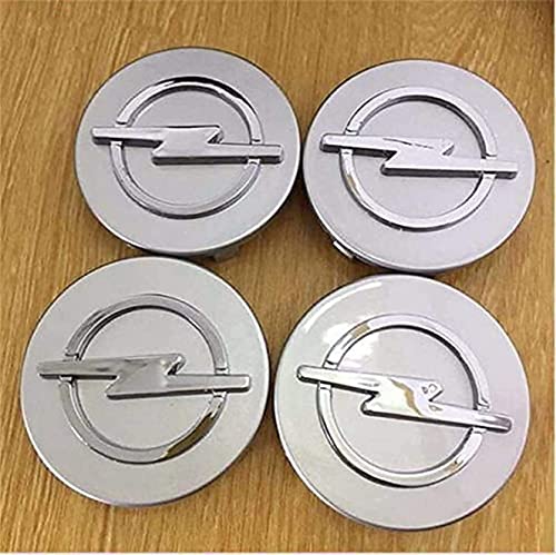 4x Jestic Radkappen 15 Zoll – Silber, Universell Für Opel Corsa B/C/D/E