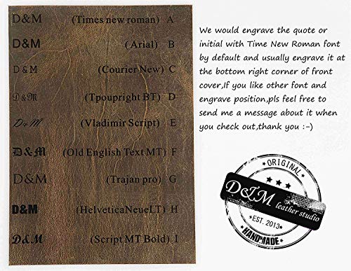 Leather business portfolio 3 ring binder for letter size 3 hole refill paper/leather organizer folder for 8.5 x 11 refillable paper NL05BS - Thumbnail 7
