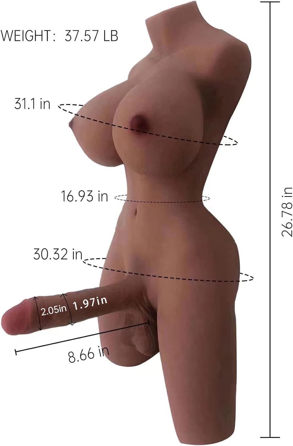 Amazon.com: MoiDol 37.6lb Shemale Sex Doll for Women Sex Torso with Huge Dildo Sex Doll Full Body Trans with Big Penis Torso Male Masturbator Adult Sex Toys for Men : Health & Amazon.com: MoiDol 37.6lb Shemale Sex Doll for Women Sex Torso with Huge Dildo Sex Doll Full Body Trans with Big Penis Torso Male Masturbator Adult Sex Toys for Men : Health &
