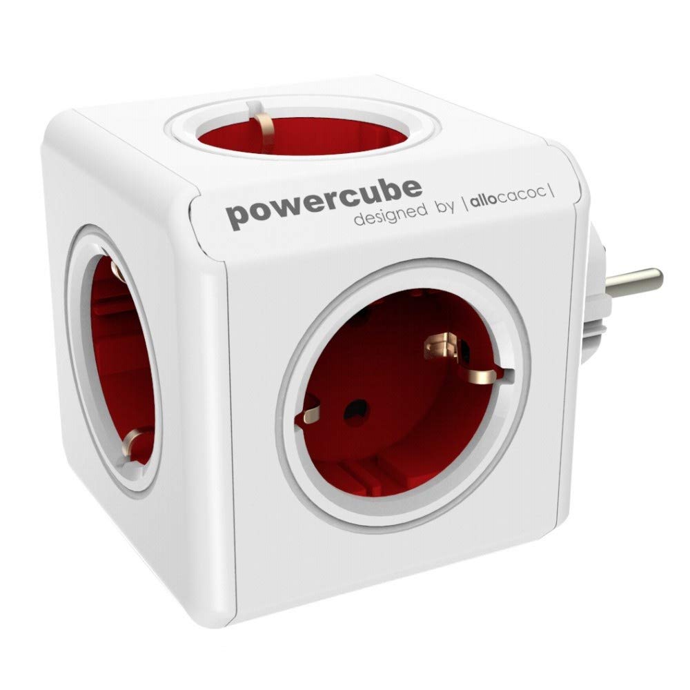 Allocacoc1103rd/deorpc Allocacoc PowerCube Original Rot Type F für Extended Cubes