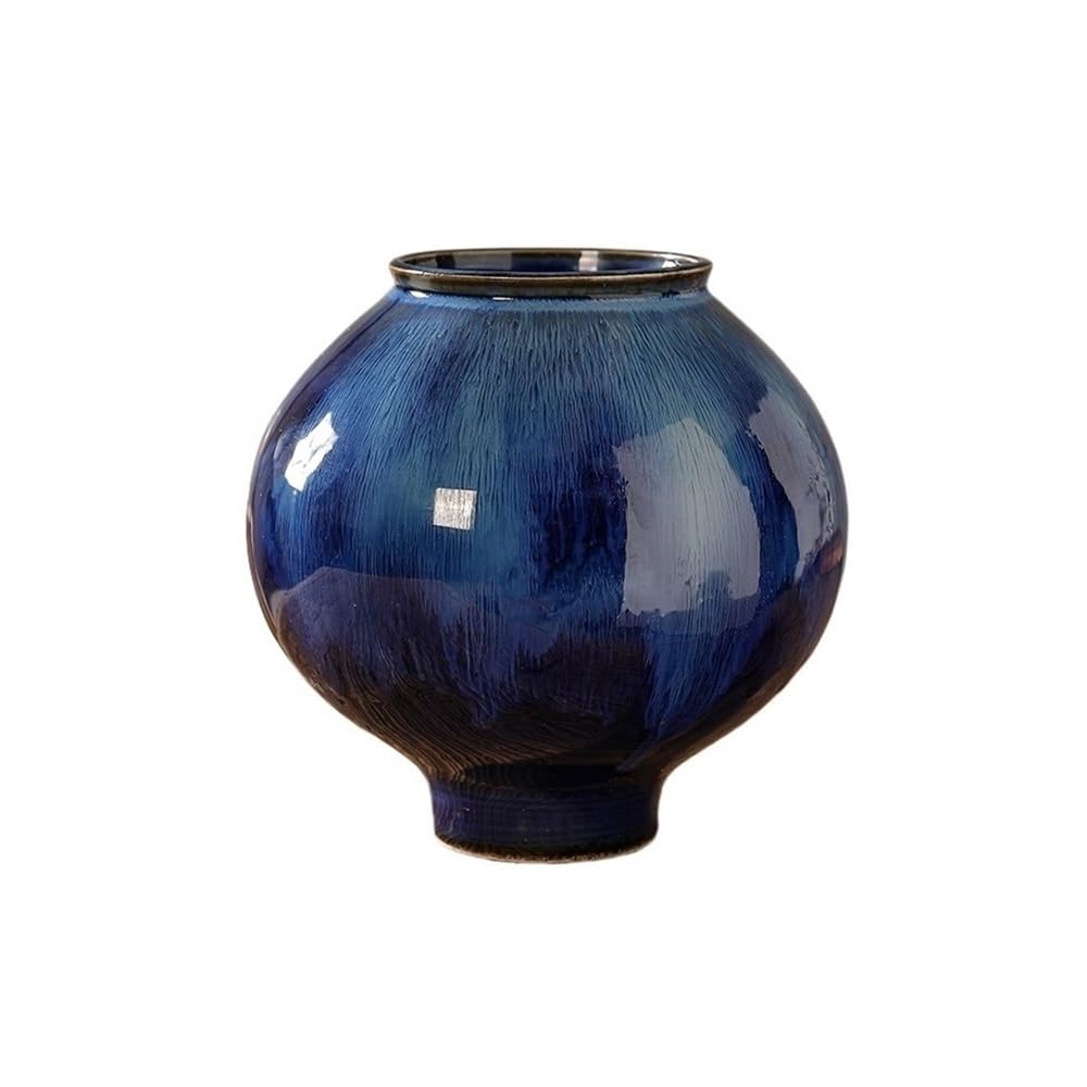 Doniczki do roślin domowych, Dom Salon Ceramiczna doniczka Dekoracja Ornament Retro Chińska Doniczka, dla roślin domowych, wystrój ogrodu domowego(S)