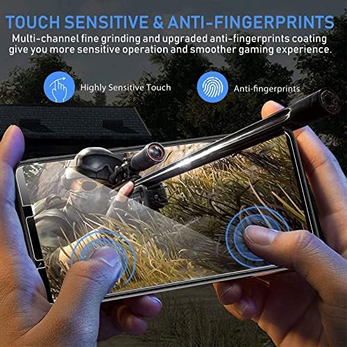 TUTUO [2+2 Pack Tempered Glass Compatible with Sony Xperia 1 IV 5G Screen Protector + Camera Lens Protector, Frame Installation, [Anti-Scratch] [Bubble Free] 9H Hardness HD Tempered Glass Film