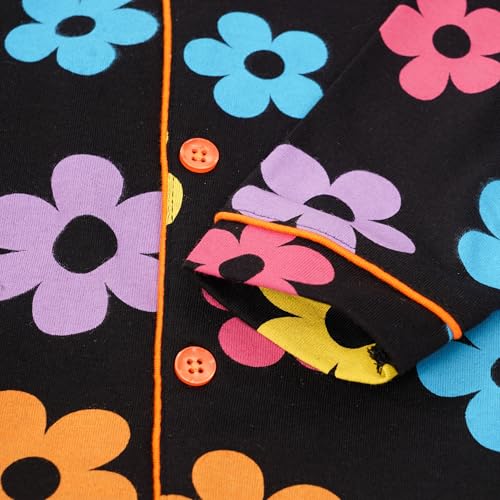 Image of CLAP Kids Cotton Printed Full Sleeves Night Suit
