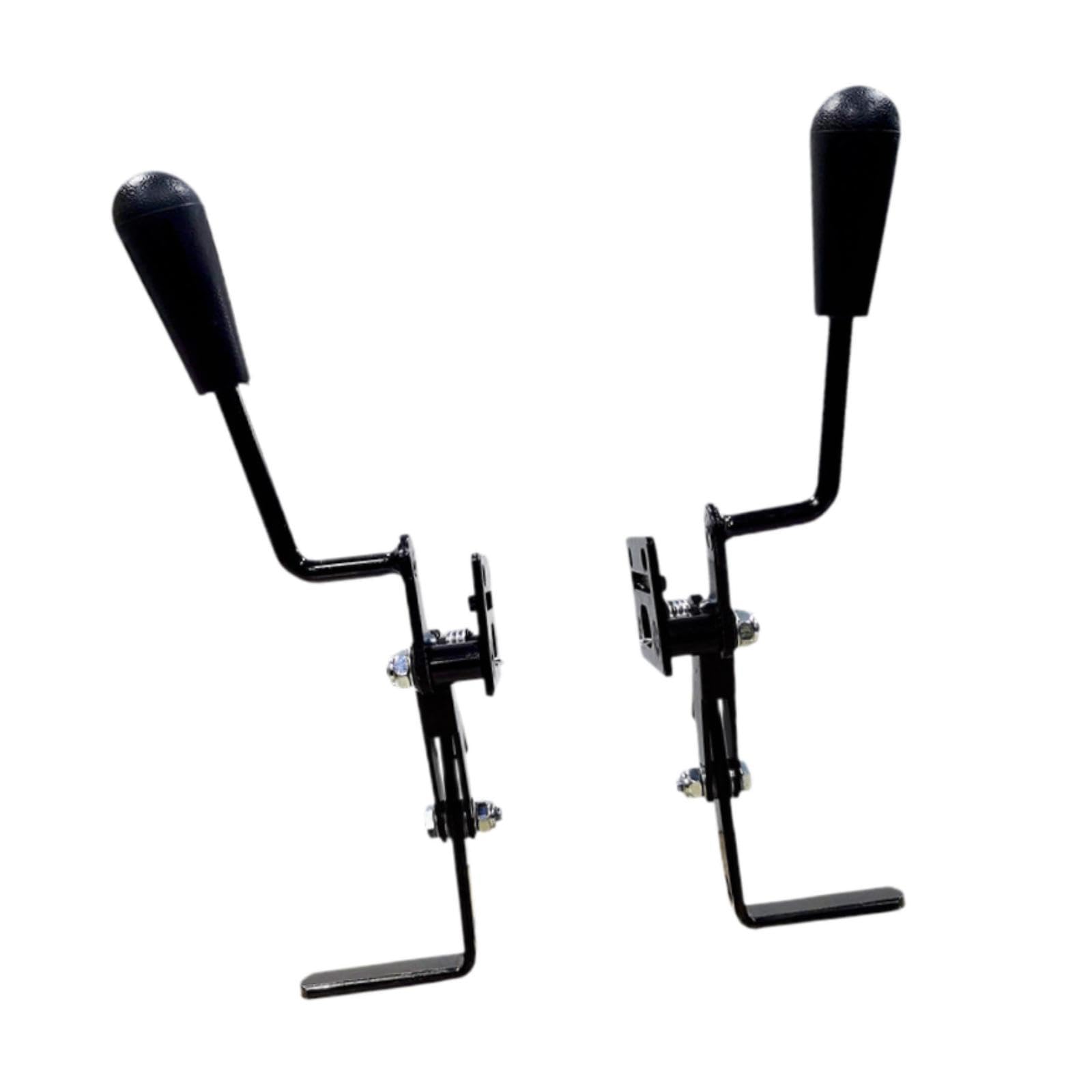 Generic Freno de silla Bloqueo de rueda de silla Fácil de instalar Fuerte Reemplazo de freno de mano de silla profesional