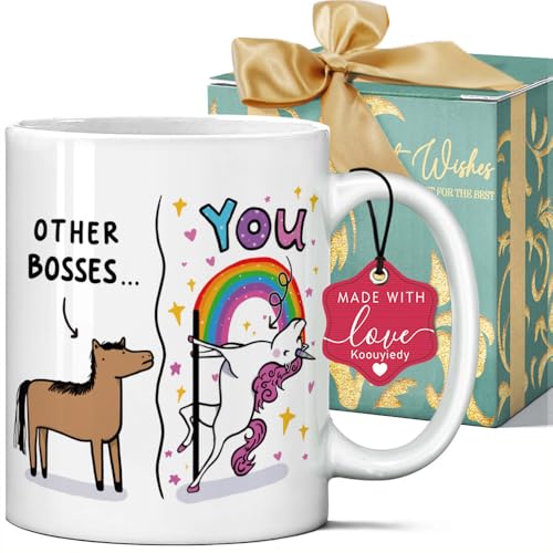 Funny Mug Gifts for Boss Other Bosses & You Mug 11OZ - Thank You Gifts for Bosses from Employee - Coworker Coffee Mugs - Boss Day Gift
