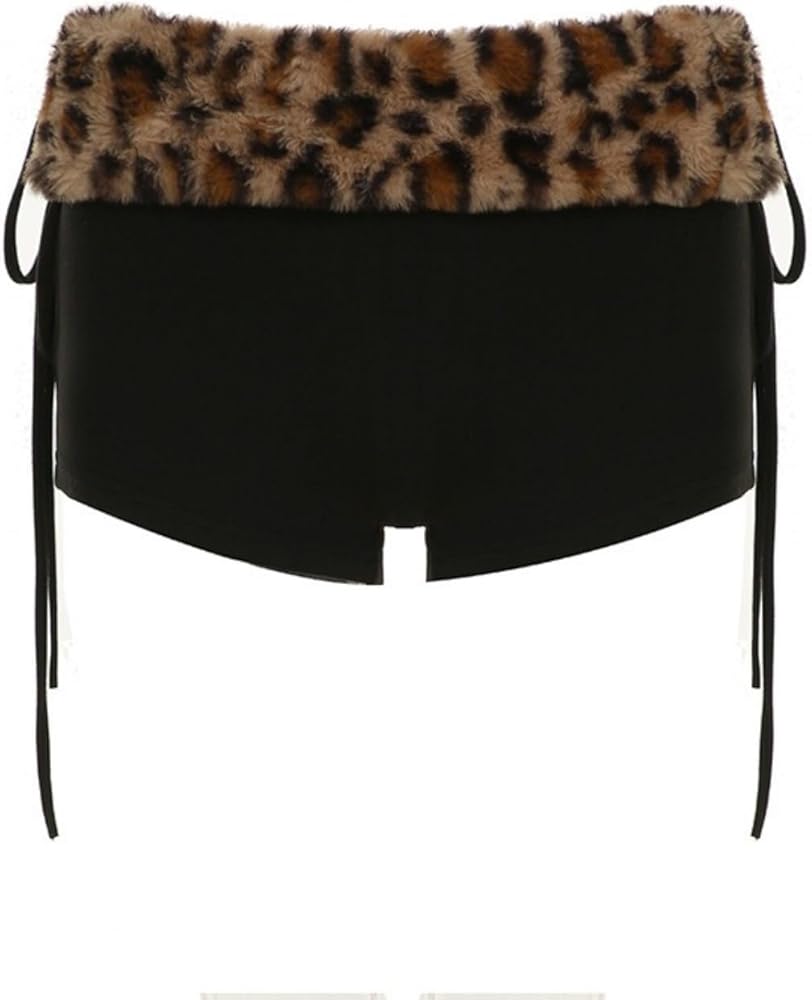 Amazon.com: Best Rose Leopard Faux Fur Trim Two Piece Set