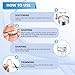 Night Guards for Teeth Grinding, Mouth Guard for Grinding Teeth at Night, Food Grade Silicone, Professional Custom Protection, Save You $2,000, Including 12 Cleaning Tablets 1.5 * 2in+1.8 * 2.3in