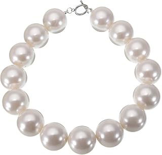 Amazon.com: Big Pearls Necklace