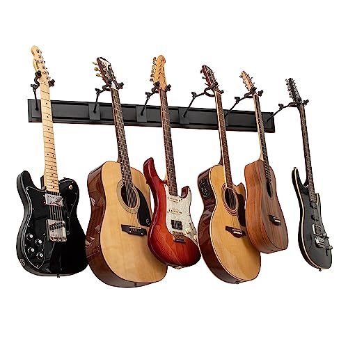 Guitar Lab – Support Mural Métallique Pour Guitare – Supporte Guitares, Support Mural Idéal Pour les Guitares Électriques, Basses, Acoustiques, Idéal Comme Cadeau… (6 Rack) - Les Beatles, Paul McCartney, John Lennon, RIngo Starr, George Harrison Guitar Lab - Support Mural Métallique Pour Guitare - Supporte Guitares, Support Mural Idéal Pour les Guitares Électriques, Basses, Acoustiques, Idéal Comme Cadeau… (6 Rack) – Image 4